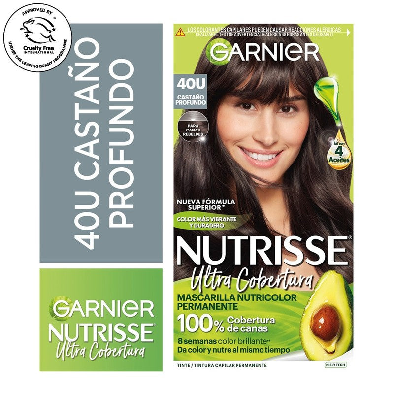 Nutrisse Ultra Cobertura N 4.0 Cast Med (Coloracion)