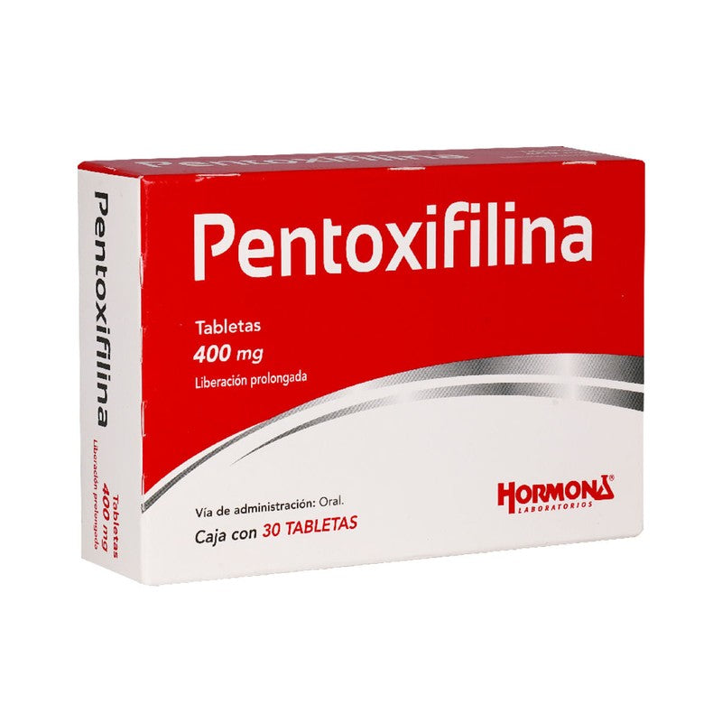 Pentoxifilina Comprimidos 400 mg x 30 Mint