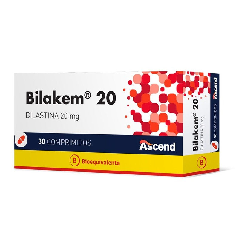Bilakem Comprimidos 20 mg x 30 (Bilastina)