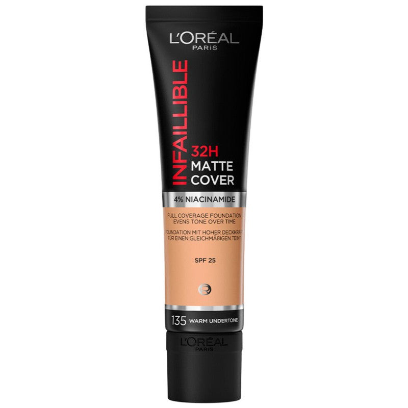 Loreal Base Infallible Matte Frites N 135 Vanille Eclat (Maquillaje Y Accesorios)