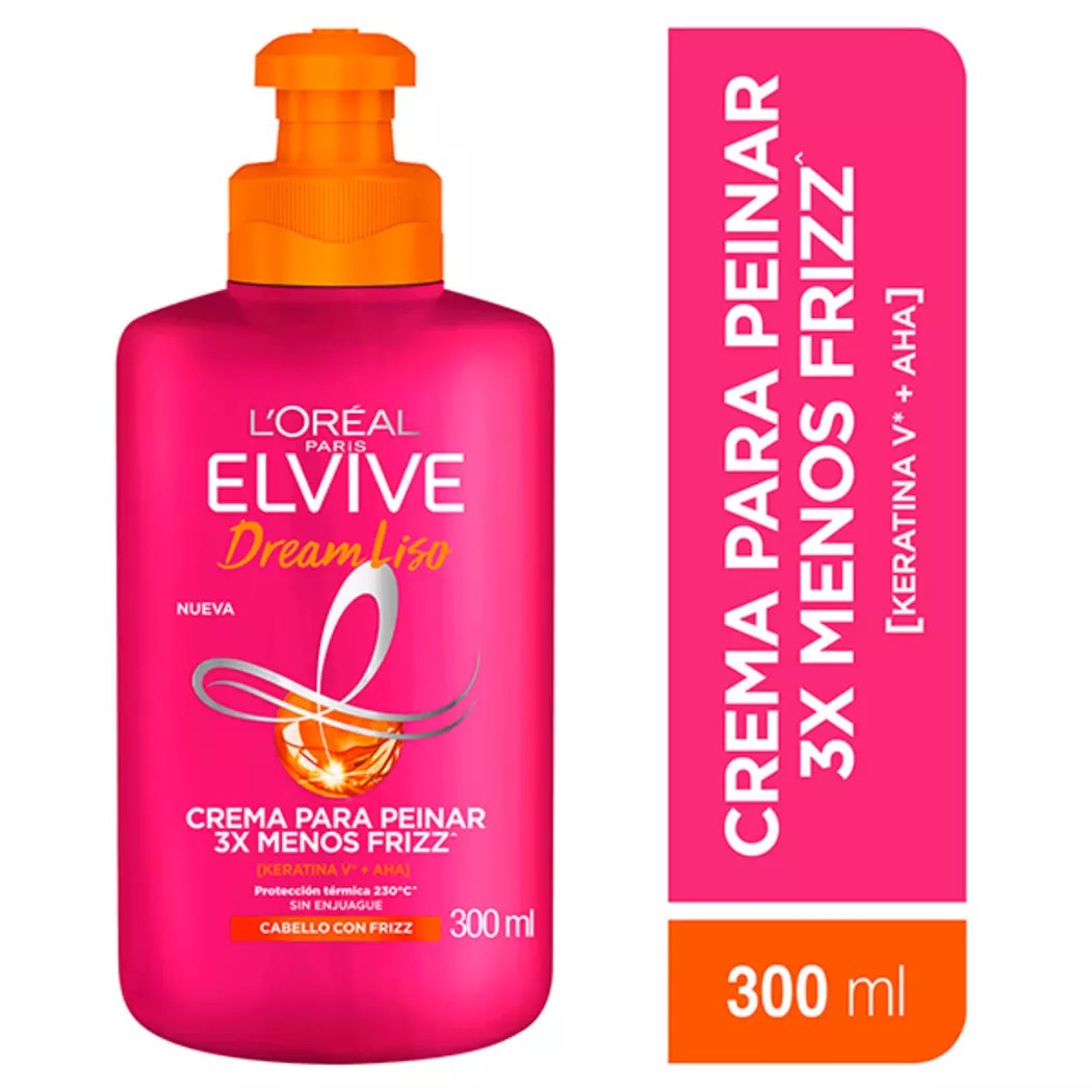 Elvive Crema De Peinar Dream Liso x 300 ml