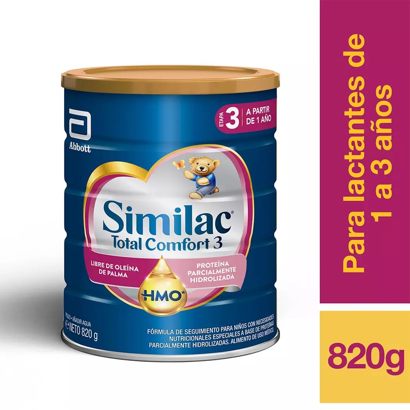 Similac Total Comfort 3 Polvo x 820 Gr (Leches Y Formulas)
