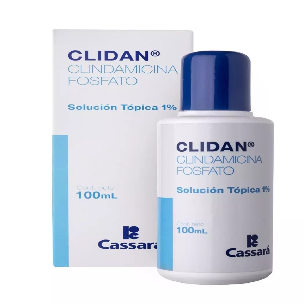 Clidan Solucion Topica x 100 ml (Clindamicina)