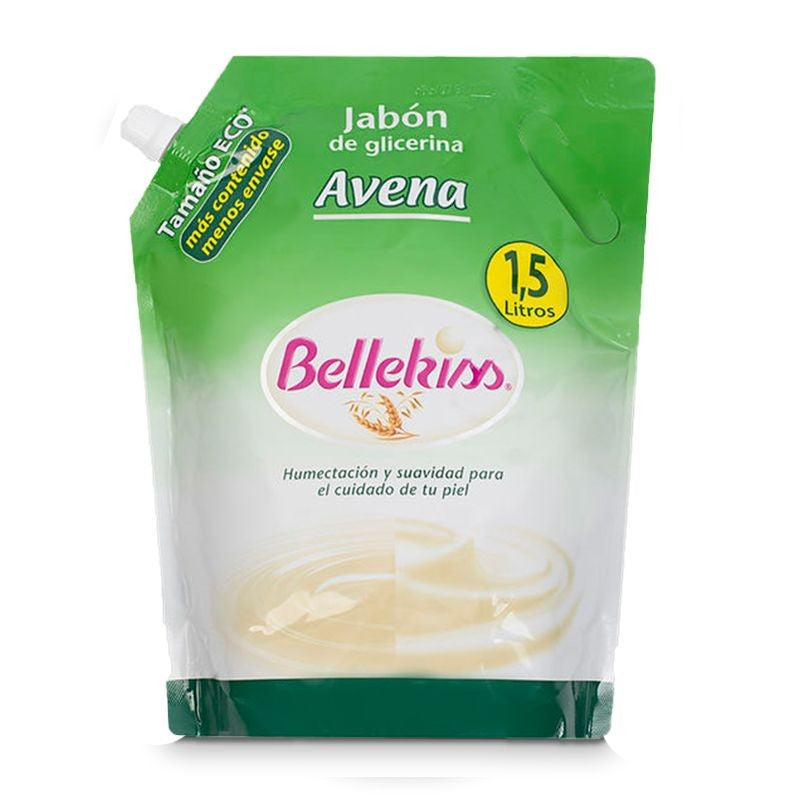 Jabon Avena Doypack Rrp x 1,5 Lt Bellekiss (Jabon Liquido)
