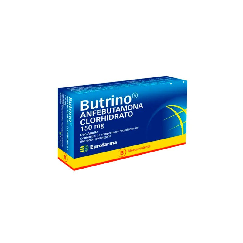 Anfebutamona Lp Comprimidos 150 mg x 30 (Bupropion) (Anfebutamona (Bupropion))