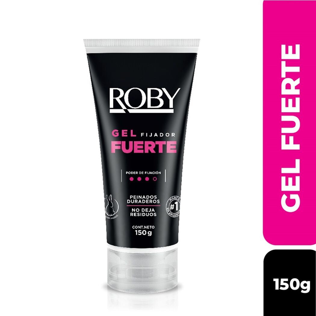Roby Gel Fuerte Con Aloe x 150 Gr