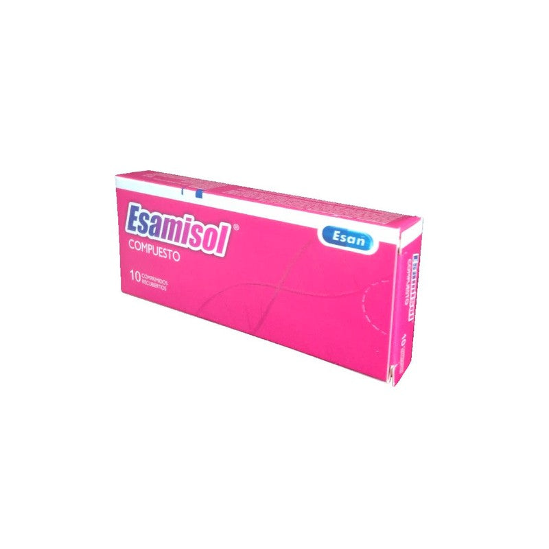 Esamisol Cmpt Comprimidos x 10 (Pseudoef/Paracetamol/Clorfenamina)