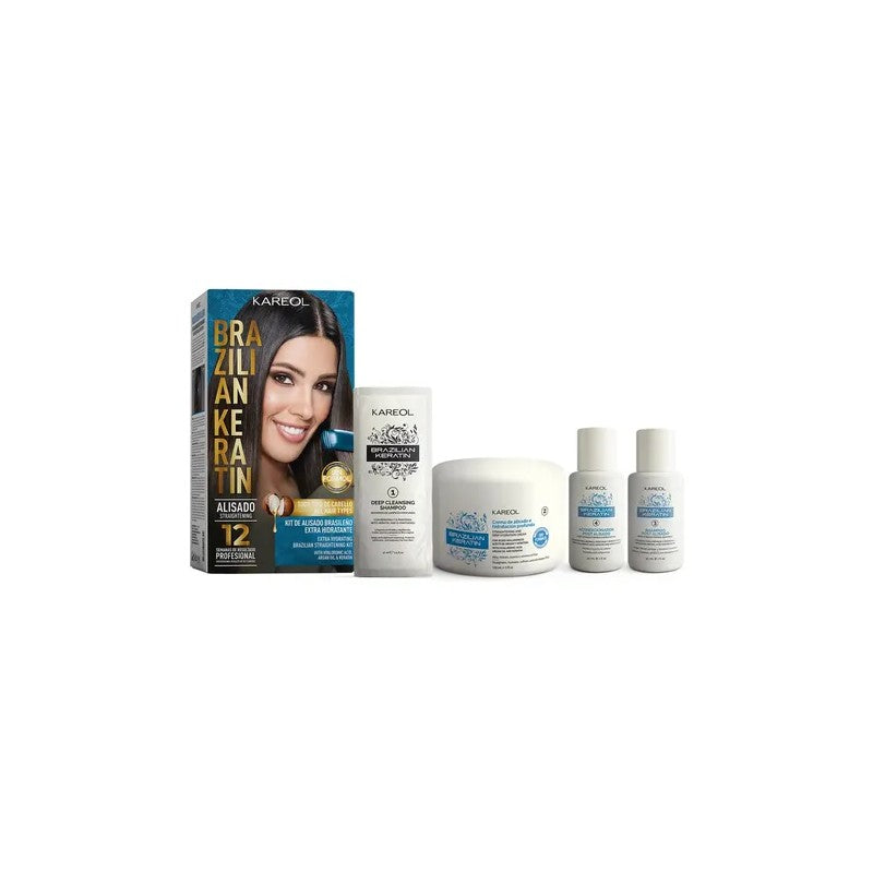 Kareol Brazilian Keratin Kit Alisado Extra Reparador x 227 ml