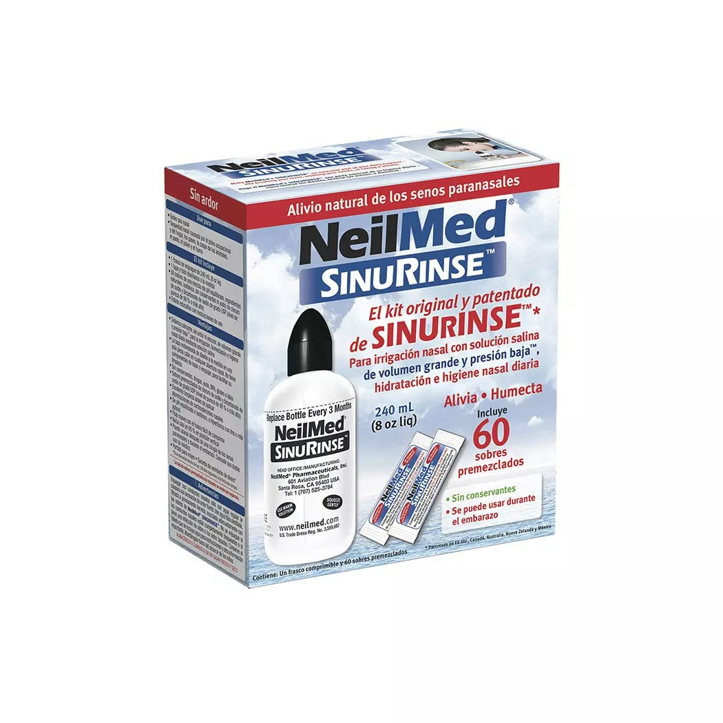 Sinus Rinse Kit Sobres x 60 (Cloruro De Sodio)
