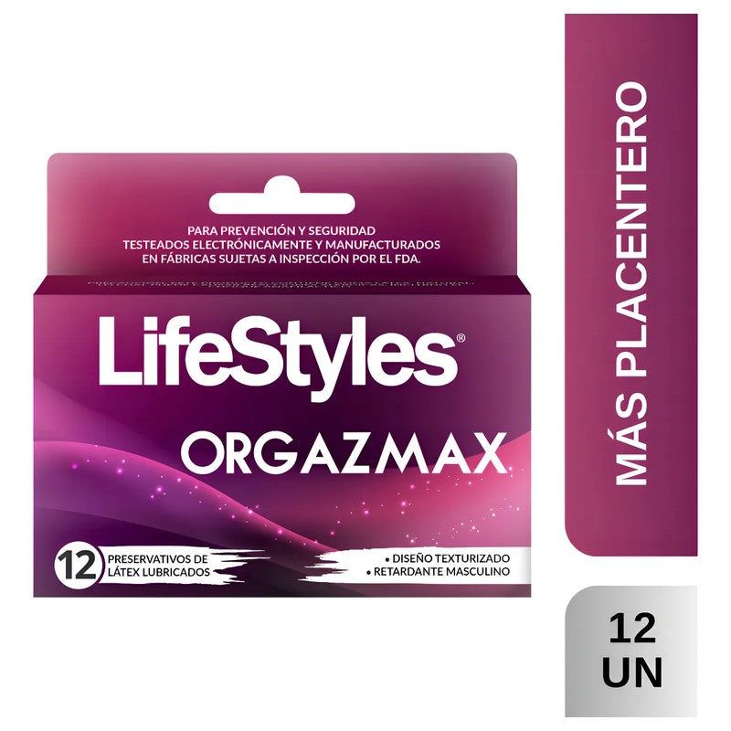 Preserv Lifestyles Orgazmax x 12