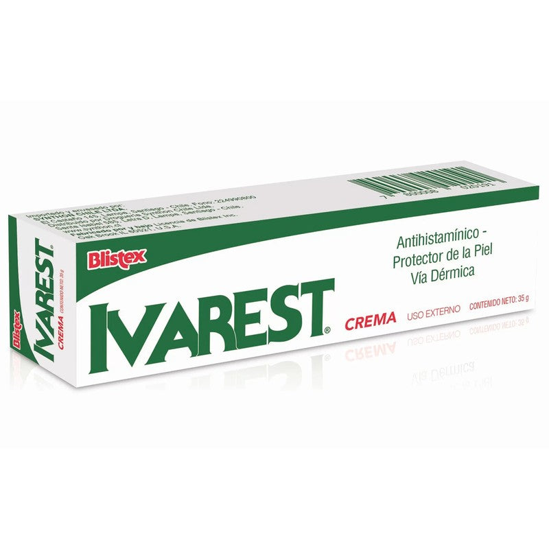 Ivarest Crema x 35 Gr (Calamina/Difenhidramina)