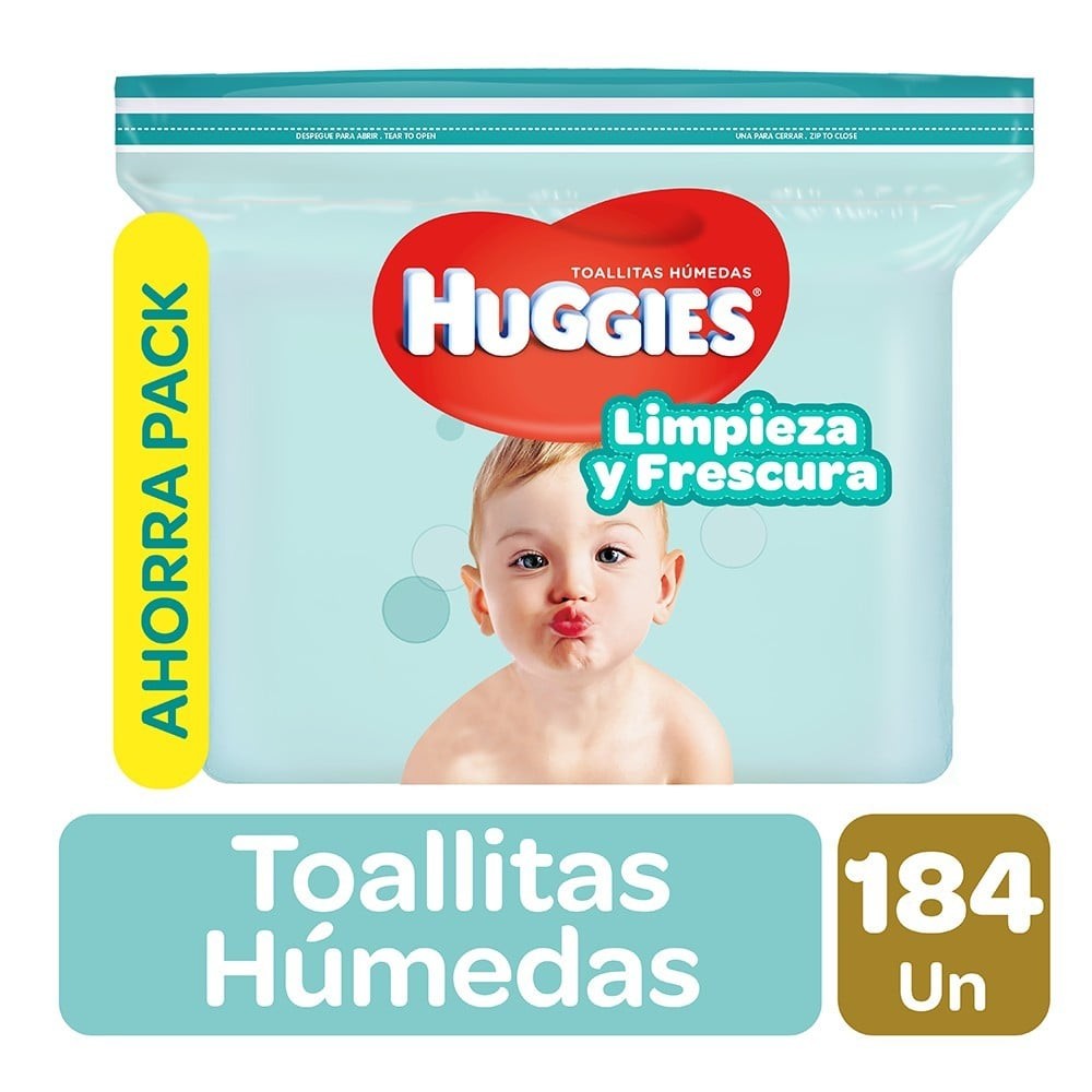 Huggies Toa Hum One & Done x 184 Unidades