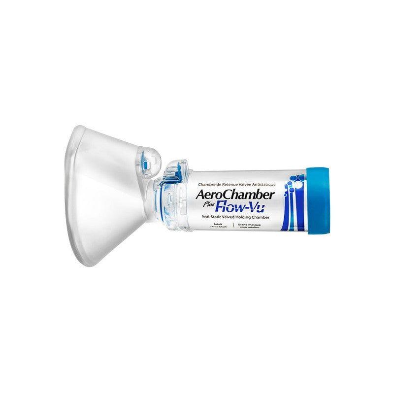 Aerochamber Plus Adulto Masc Grande Azul x 1 (Absorbentes)