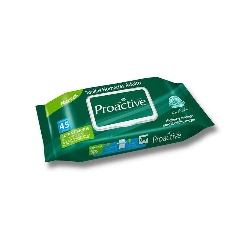 Proactive Adl Toa Hum x 45 (Toallas Humedas)