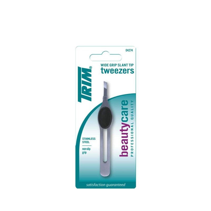 Pinza Cejas Con Mango Goma Beauty