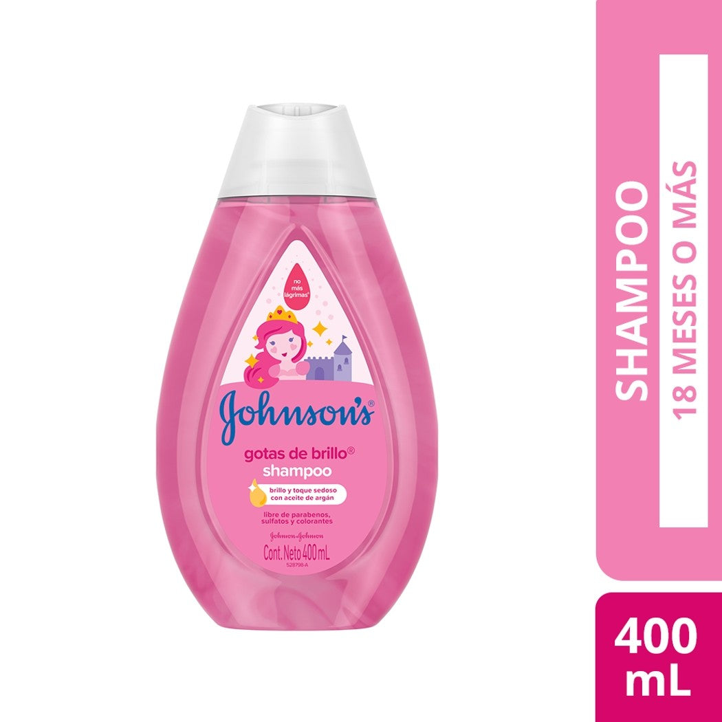 Johnson Baby Gotas De Brillo Sha x 400 ml (Shampoo Y Balsamos)