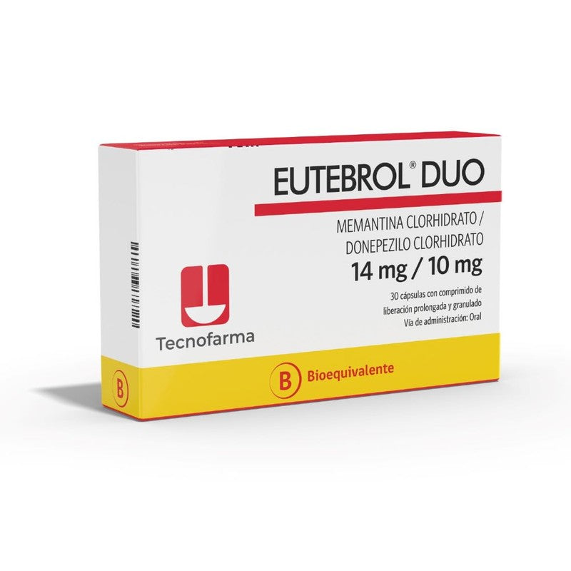 Eutebrol Duo Cápsulas 14mg/10mg x 30