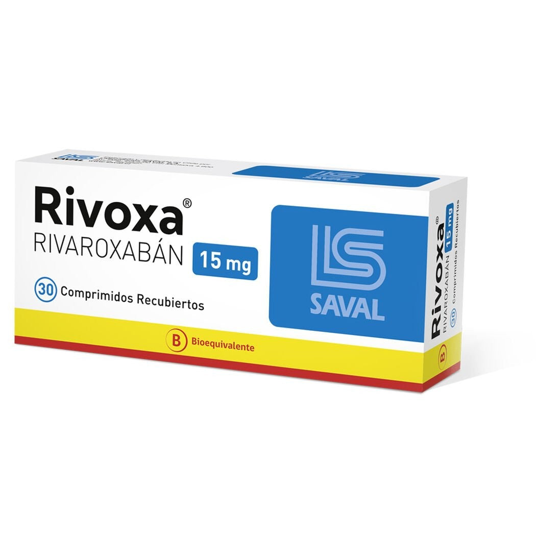 Rivoxa Comprimidos 10 mg x 10 (Rivaroxaban)