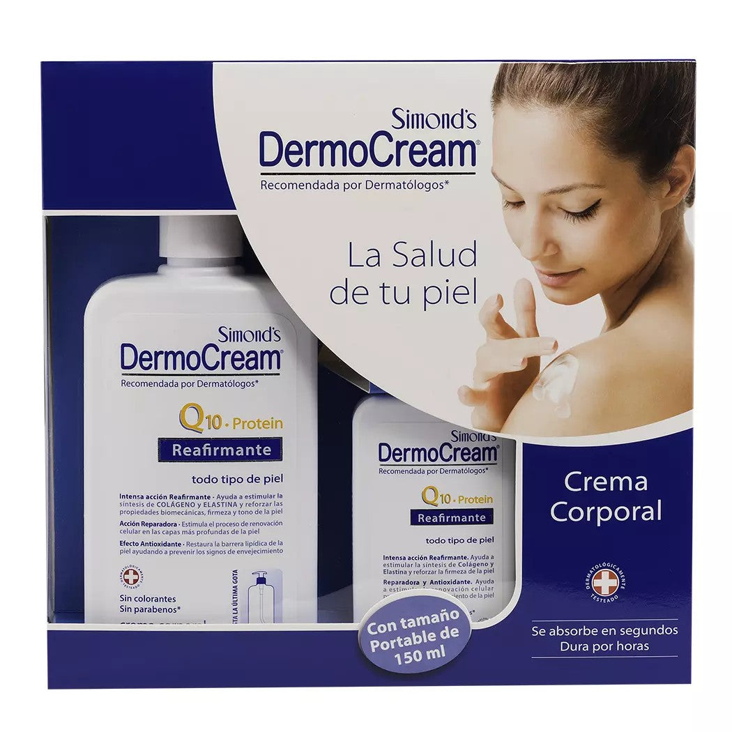 Dermocream Estuche Q10 Protein x 400 ml + Crema 150 ml (Cuidado Corporal)