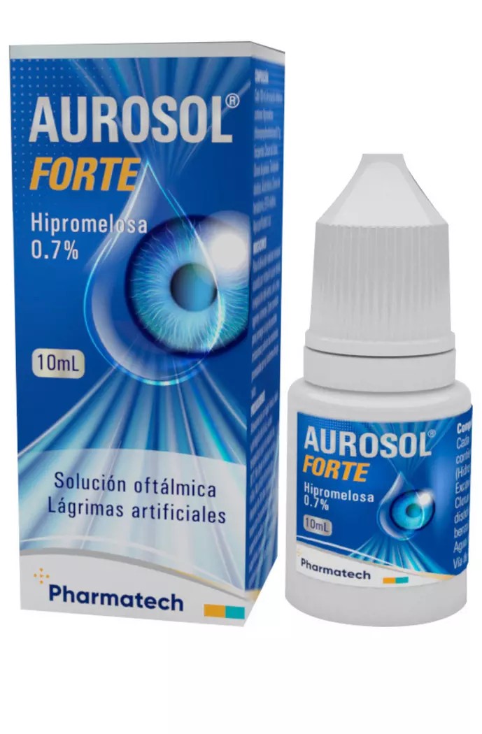 Lagrimas Arti Aurosol Forte Solución Oftálmica 0.7% x 10 ml Hipromelosa