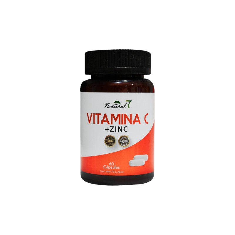 Vitamina C Con Zinc Cápsulas x 60