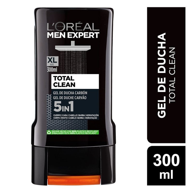 Men Expert Shower Gel Aus Total Clean x 300 ml (Jabon Liquido)
