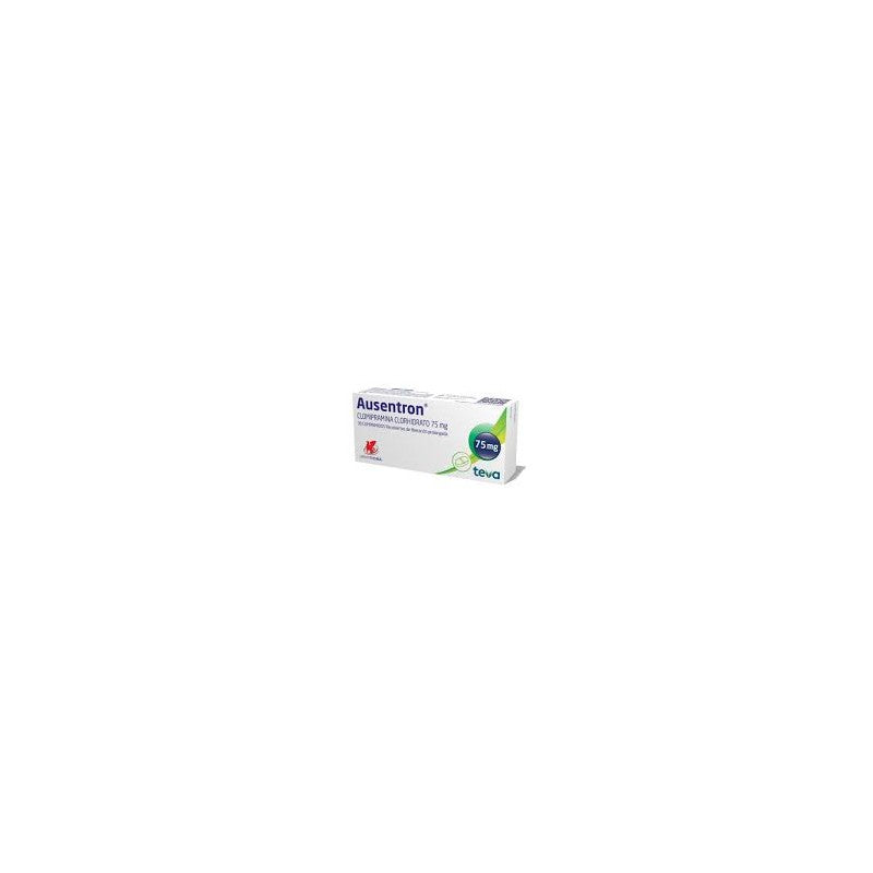 Ausentron Comprimidos 75 mg x 30 (Clomipramina)
