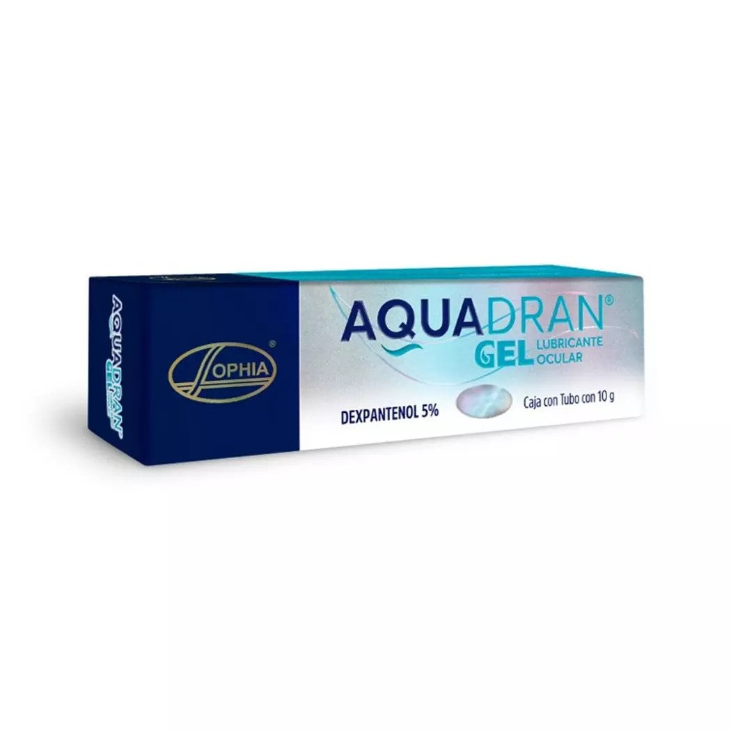 Aquadran 5% Gel Oftálmica x 10 Gr (Dexpantenol)