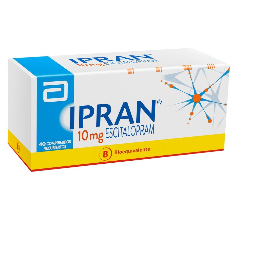 Ipran Comprimidos 10 mg x 40 (Escitalopram)
