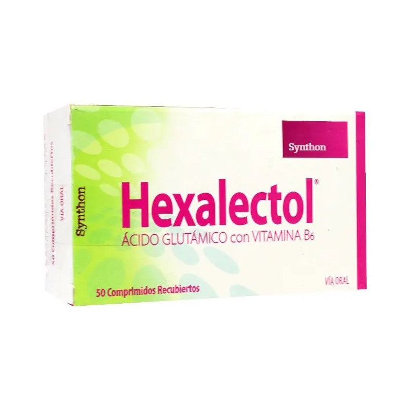 Hexalectol Gra x 50 (Acido Glutamico/Piridoxina)