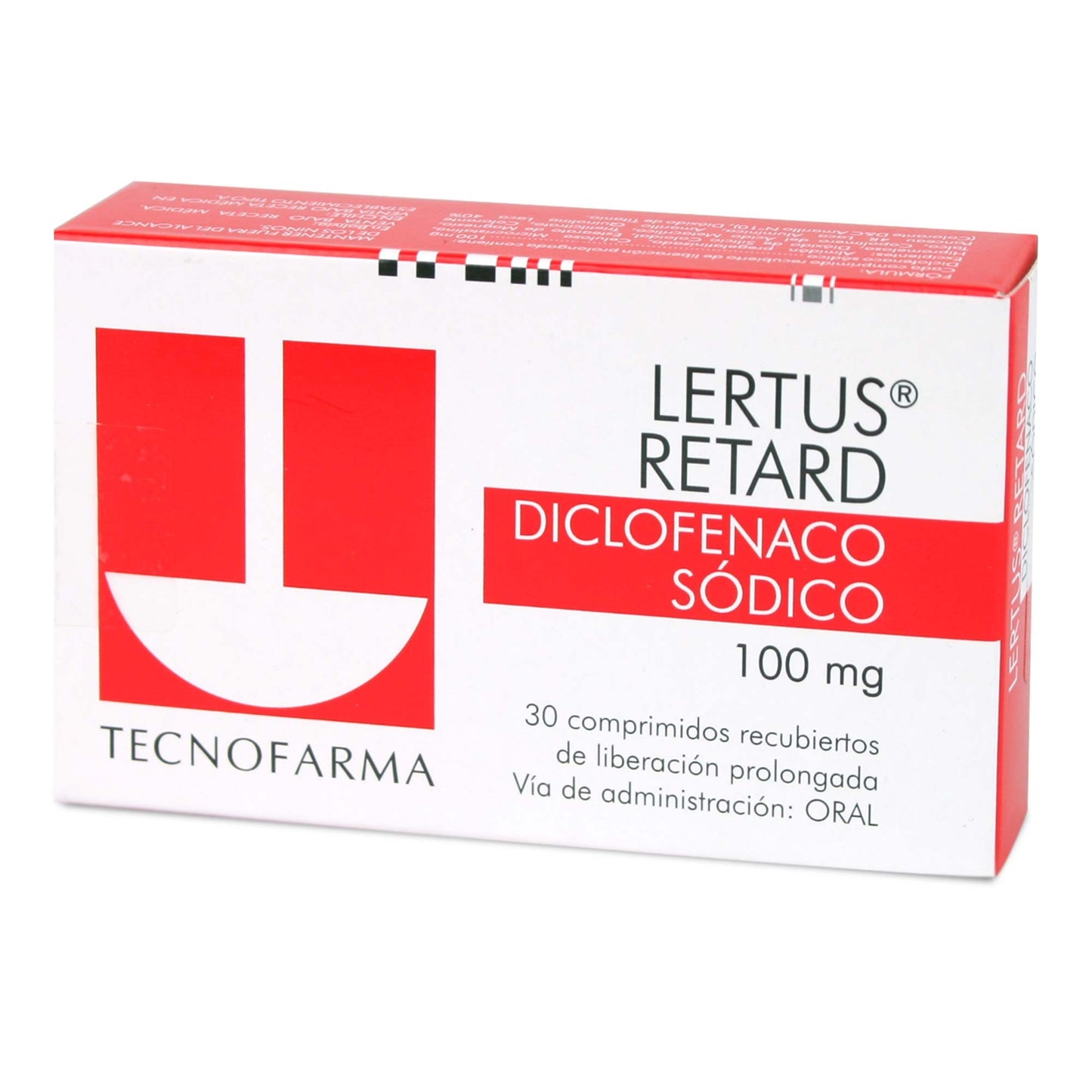 Lertus Ret Comprimidos 100 mg x 30 (Diclofenaco)
