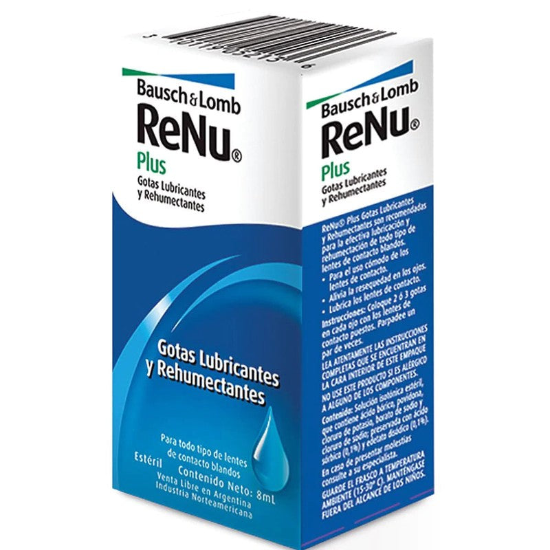Renu Plus Gotas x 8 ml (Lubricante Ocular)