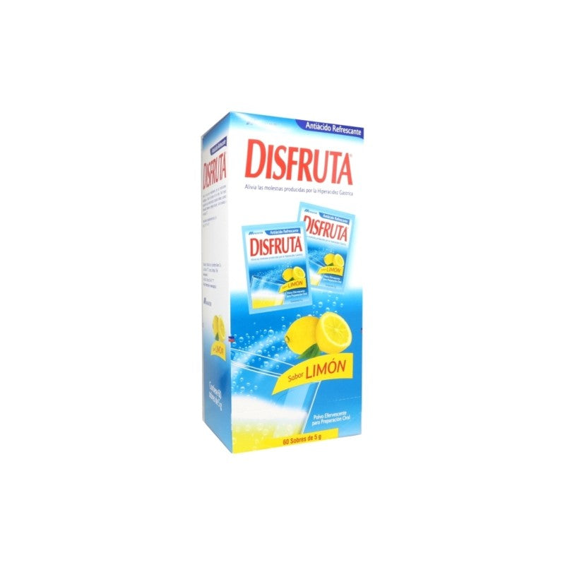 Disfruta Limon Sobres x 60 (Acido Citrico/Bicarbonato)