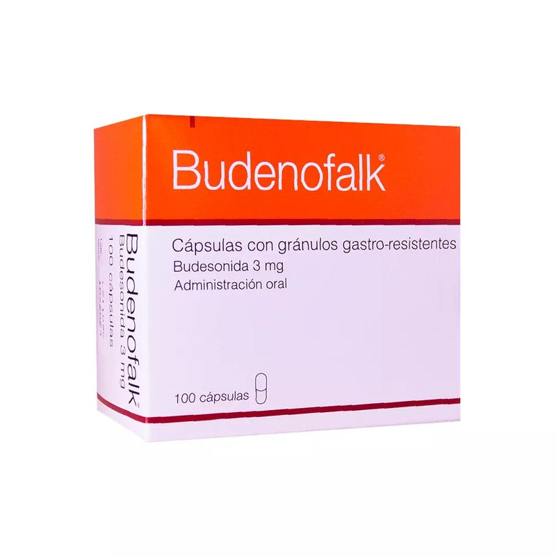 Budenofalk Cápsulas 3 mg x 100 (Budesonida)