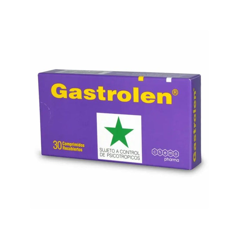 Gastrolen Cápsulas x 30 (Clordiazepoxido/Diciclomina)