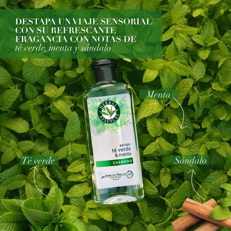 Herbal Essence Acon Detox Te Verde Y Menta x 600 ml