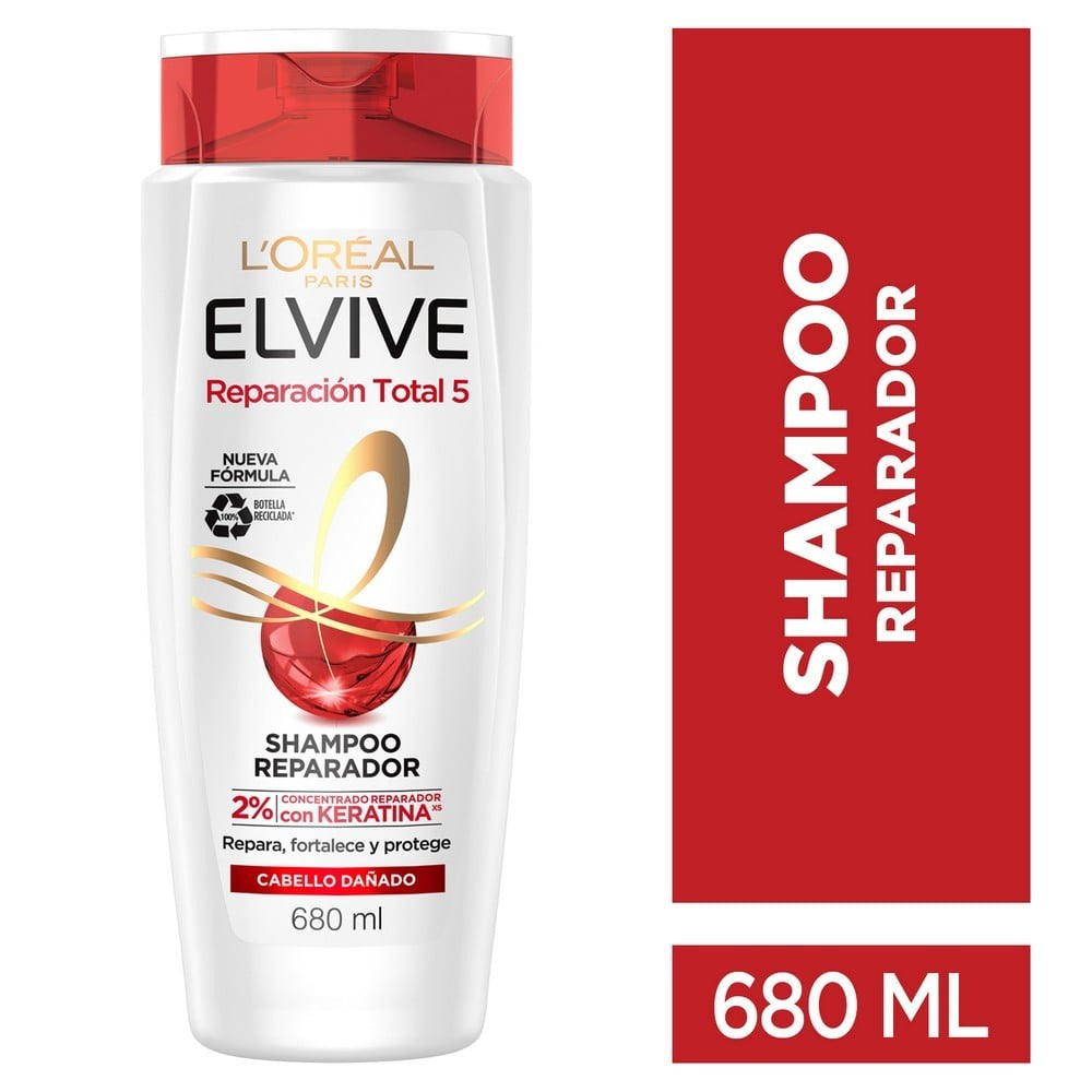 Elvive Sh Reparacion Total 5 Sh x 680 ml (Shampoo)