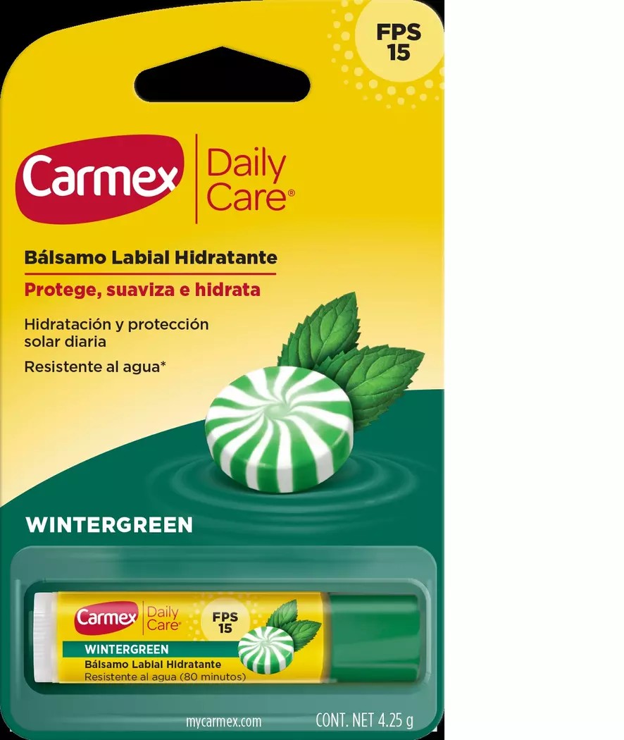 Carmex Balsamo Labial Wintergreen Fps-15 x 4,25 Gr