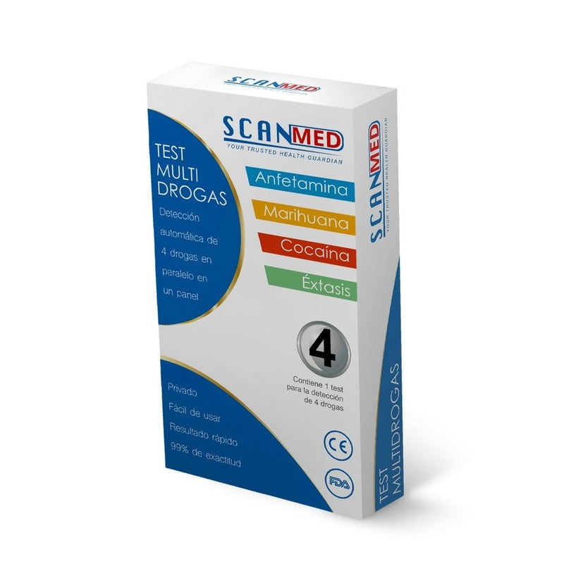 One Step Test Multidrogas En Saliva