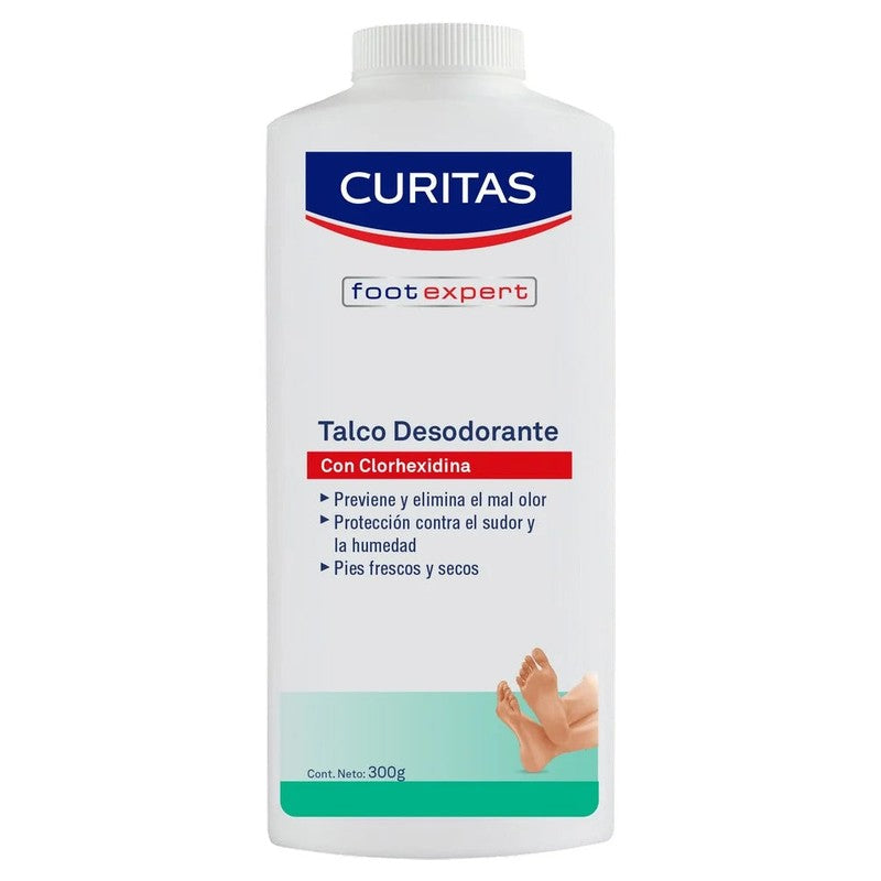 Hansaplast Curita Talco Desodorante x 300 Gr (Talcos Y Pomadas)