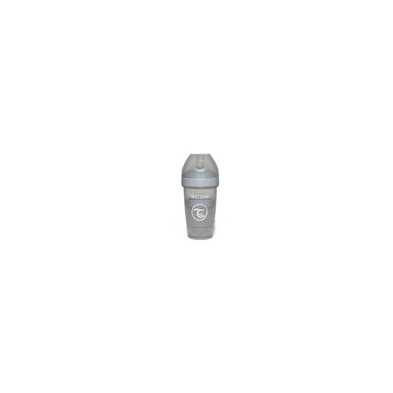 Mamadera Twistshake Anti Colico x 330 ml Gris Pastel (Mamaderas)