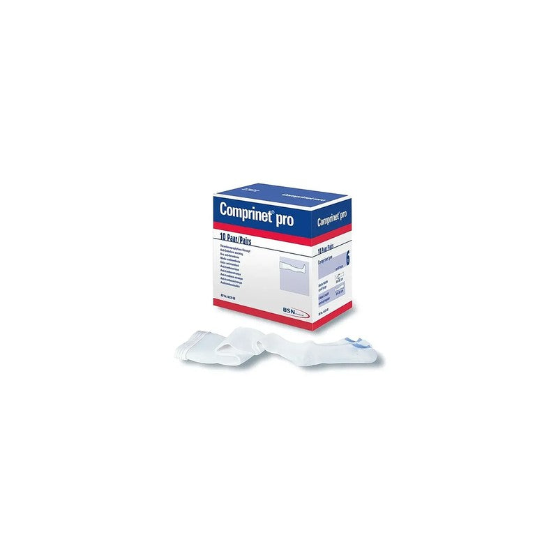Medias Antiembolica Punt Abierta S Blanco Comprinet x 1