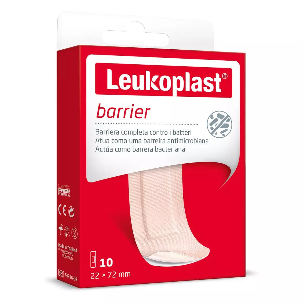 Leukoplast Barrier 22 x 72 Mm x 10