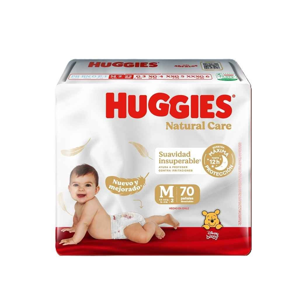 Huggies Natural Care Metros x 70 Unidades