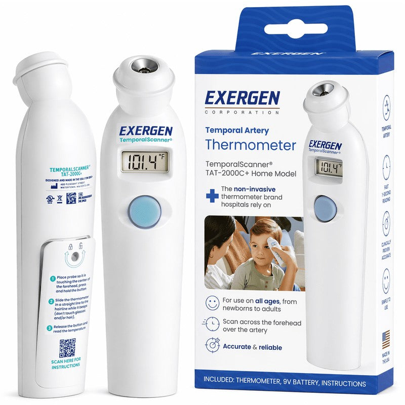 Termometro Digital Exergene Scaner Arteria Temporal x 1 Unidades