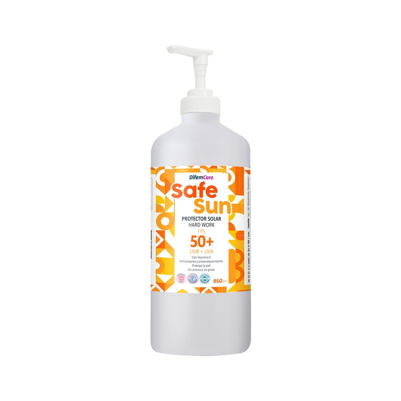 Protector Solar Fpss 50 Safe Sun x 950 ml (Proteccion Solar)