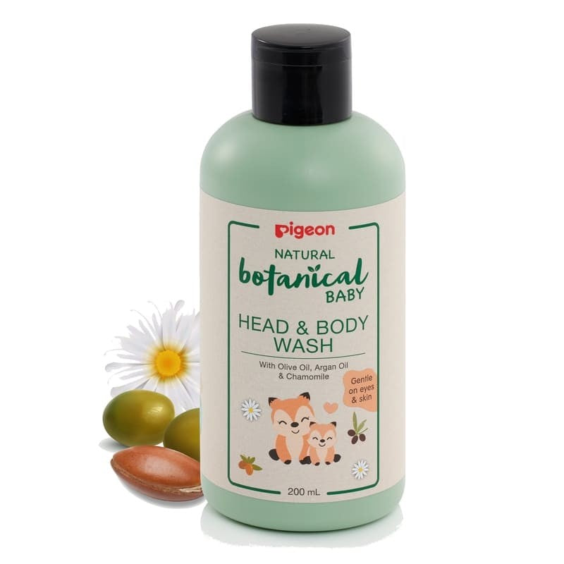 Pigeon Botanical Baby Head & Body Wash x 200 ml