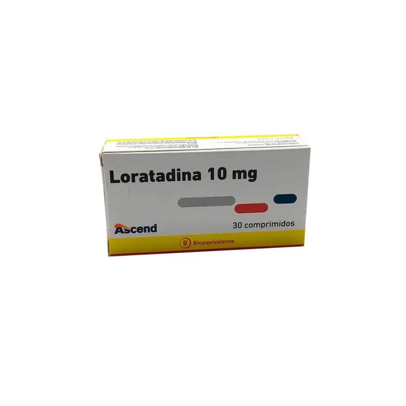 Loratadina Comprimidos 10 mg x 30 Ascend