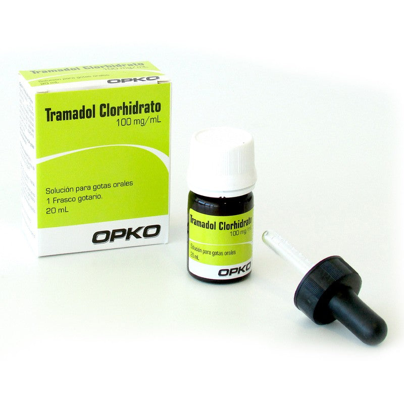 Tramadol Gotas 100 mg x 20 ml Opko