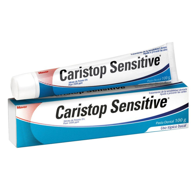Caristop Sensitive Crema Dental x 100 Gr (Crema Dental Adulto)